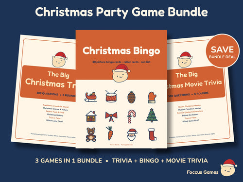 Christmas Party Game Bundle