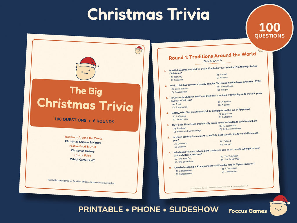 Christmas Trivia Pack