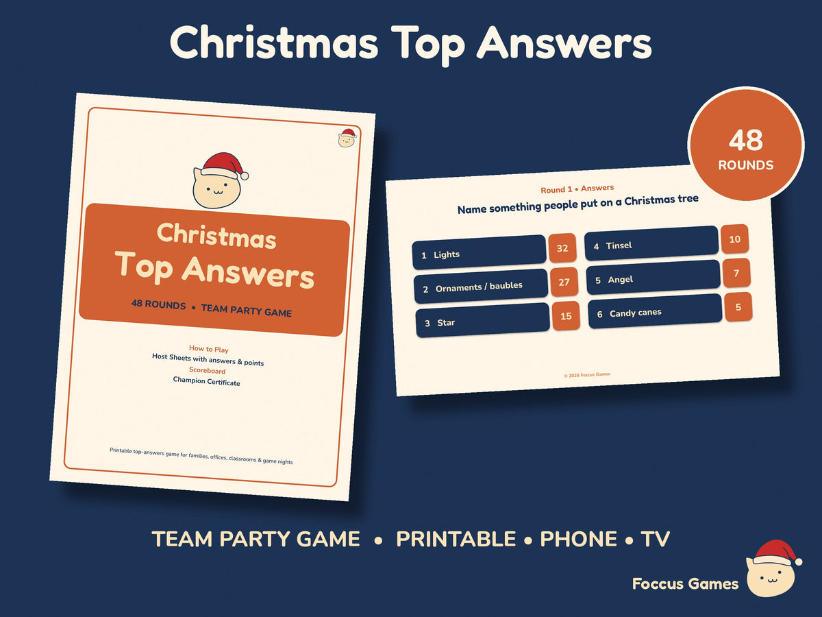 Christmas Top Answers