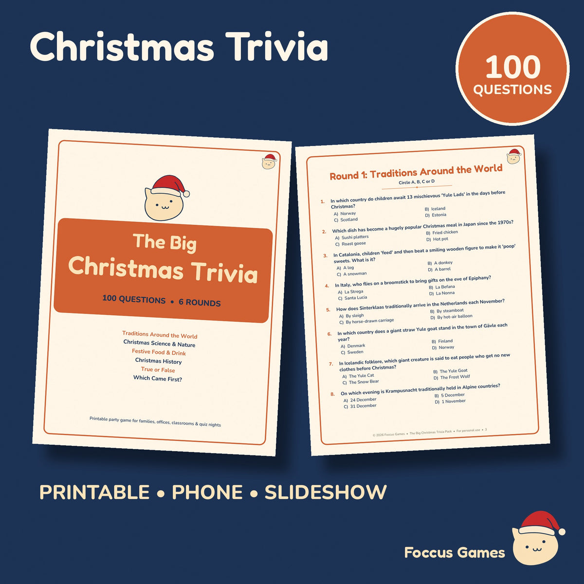 Christmas Trivia Pack