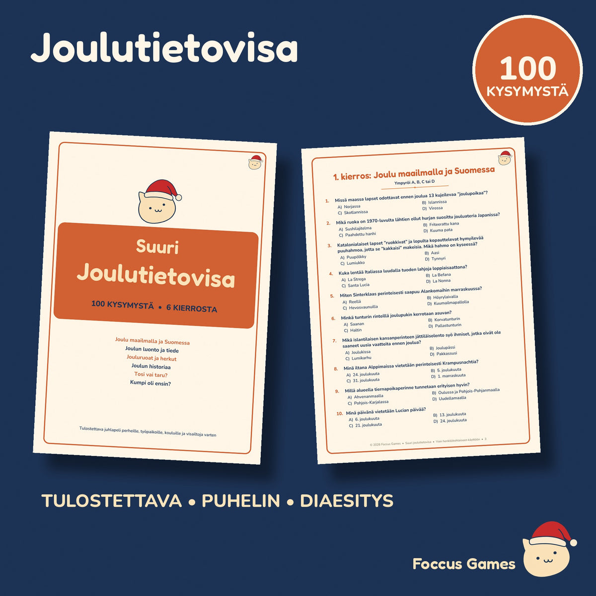 Joulutietovisa