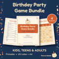 Birthday Party Game Bundle