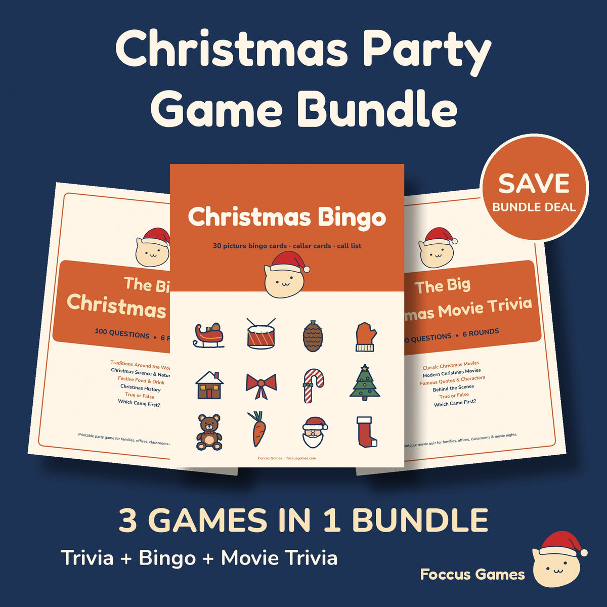 Christmas Party Game Bundle