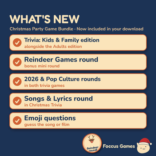 Christmas Party Game Bundle