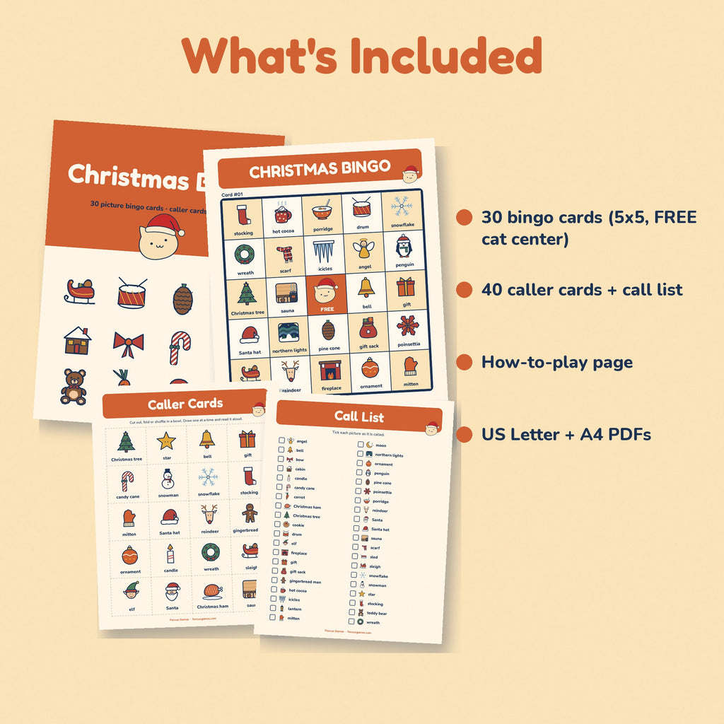 Christmas Bingo