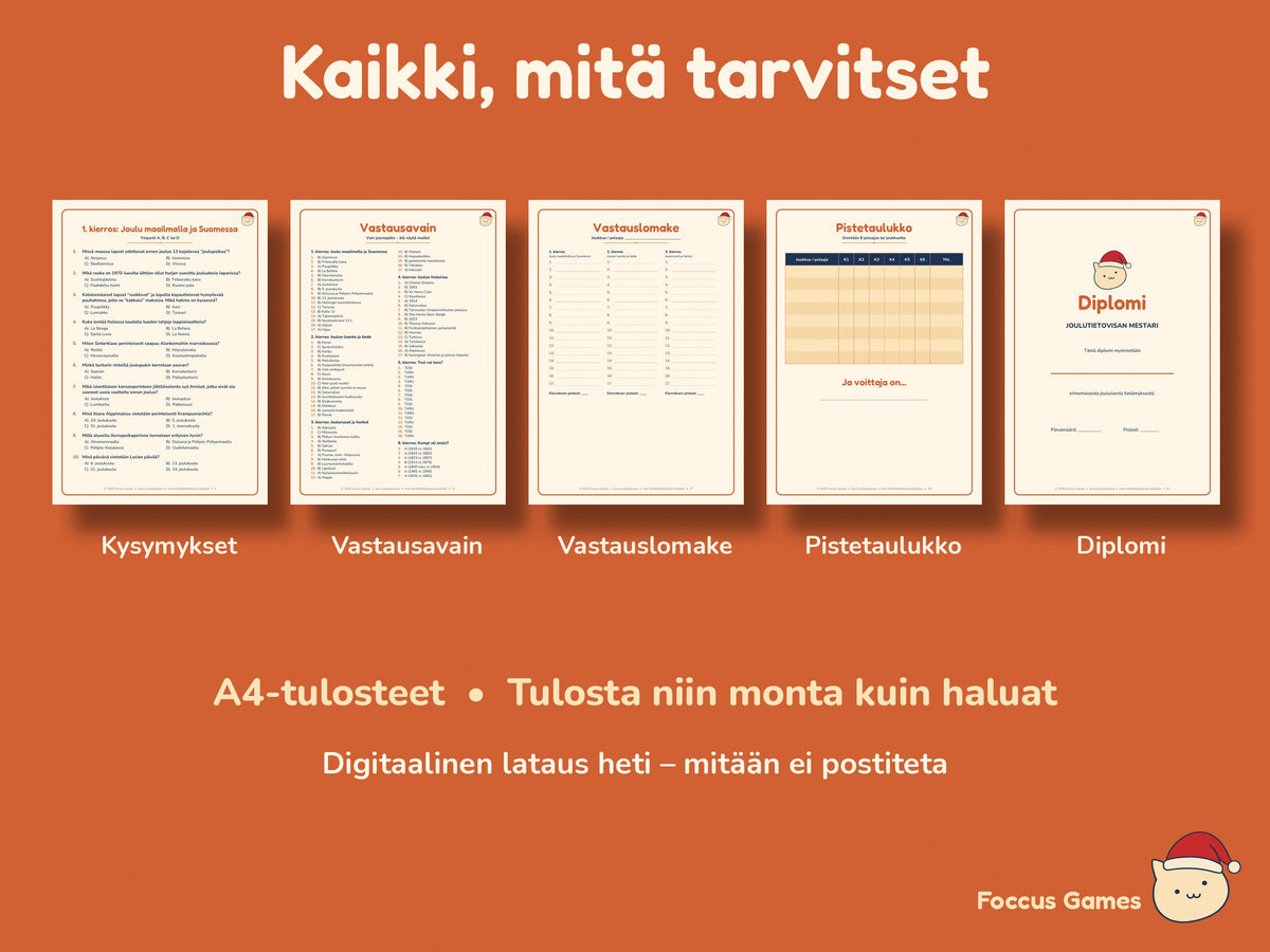Joulutietovisa
