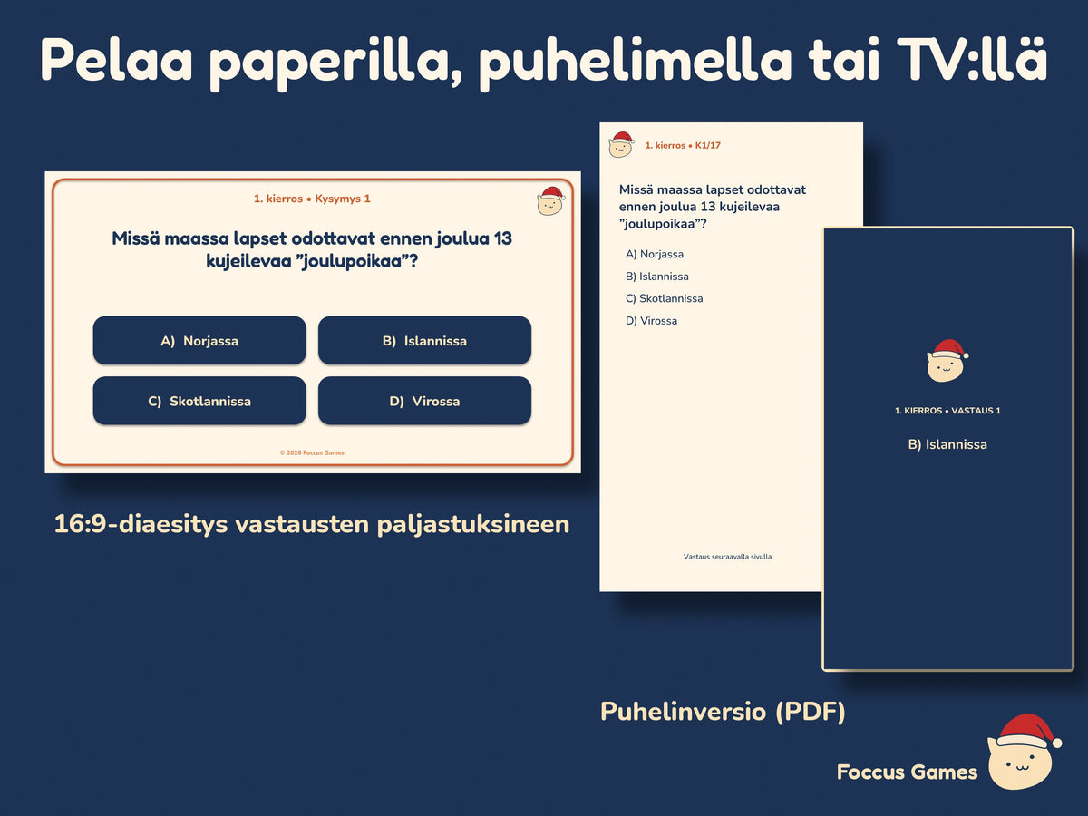 Joulutietovisa
