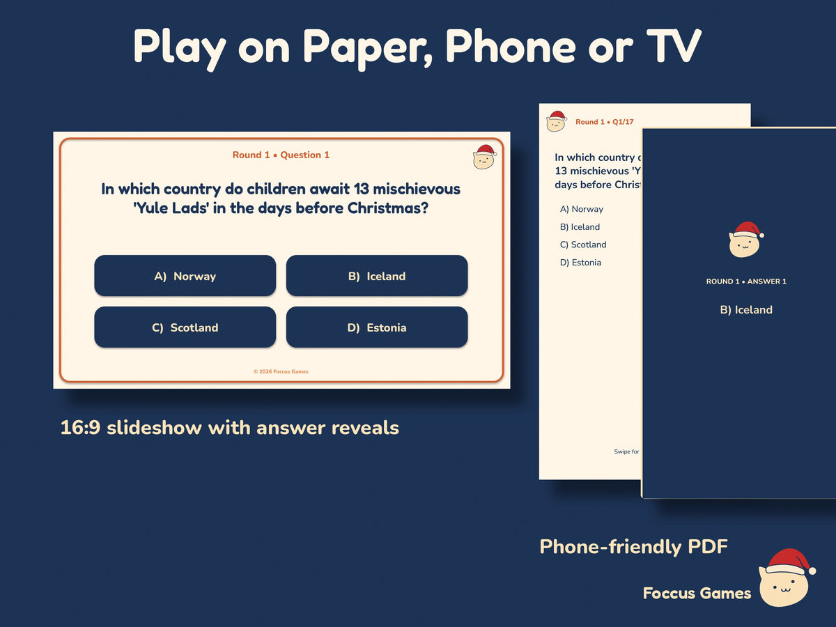Christmas Trivia Pack