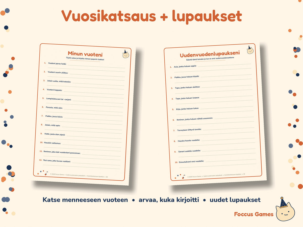 Uudenvuodenaaton pelipaketti