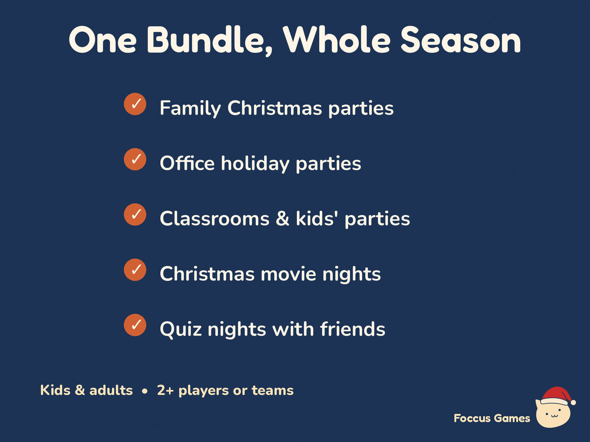Christmas Party Game Bundle