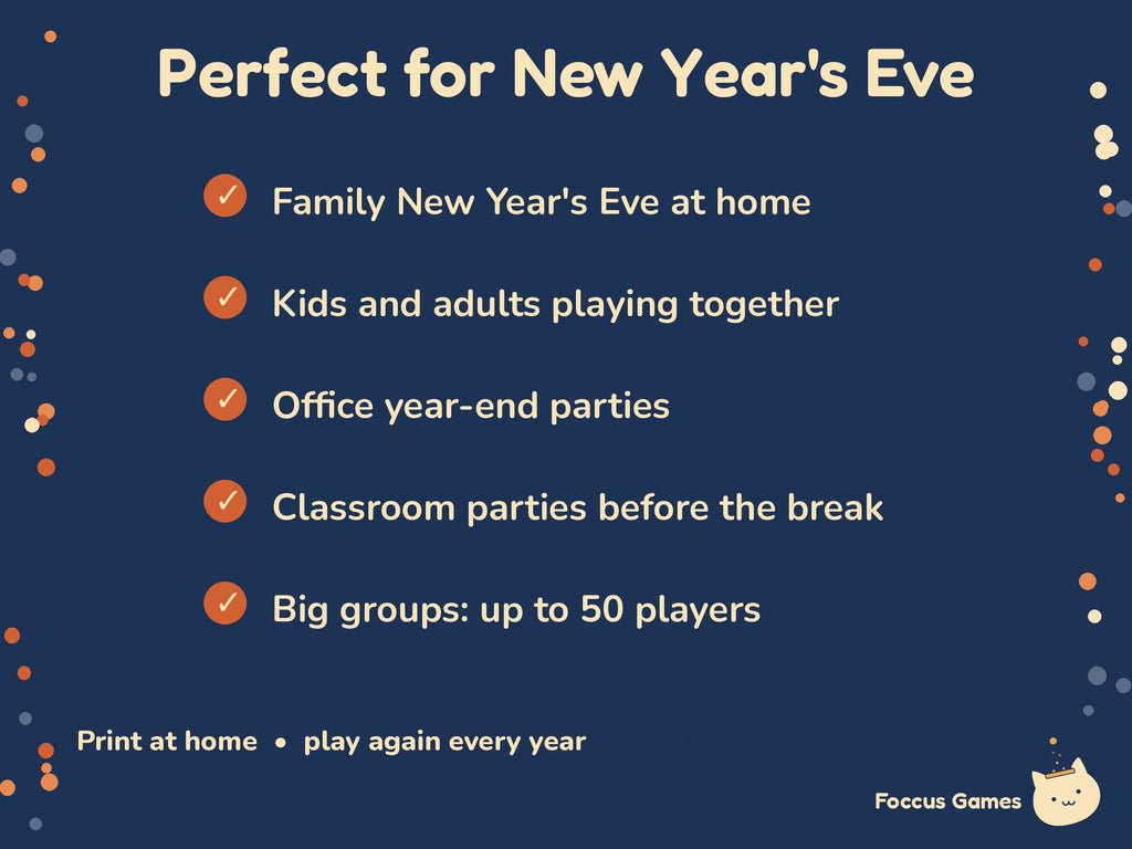 New Year's Eve Bingo