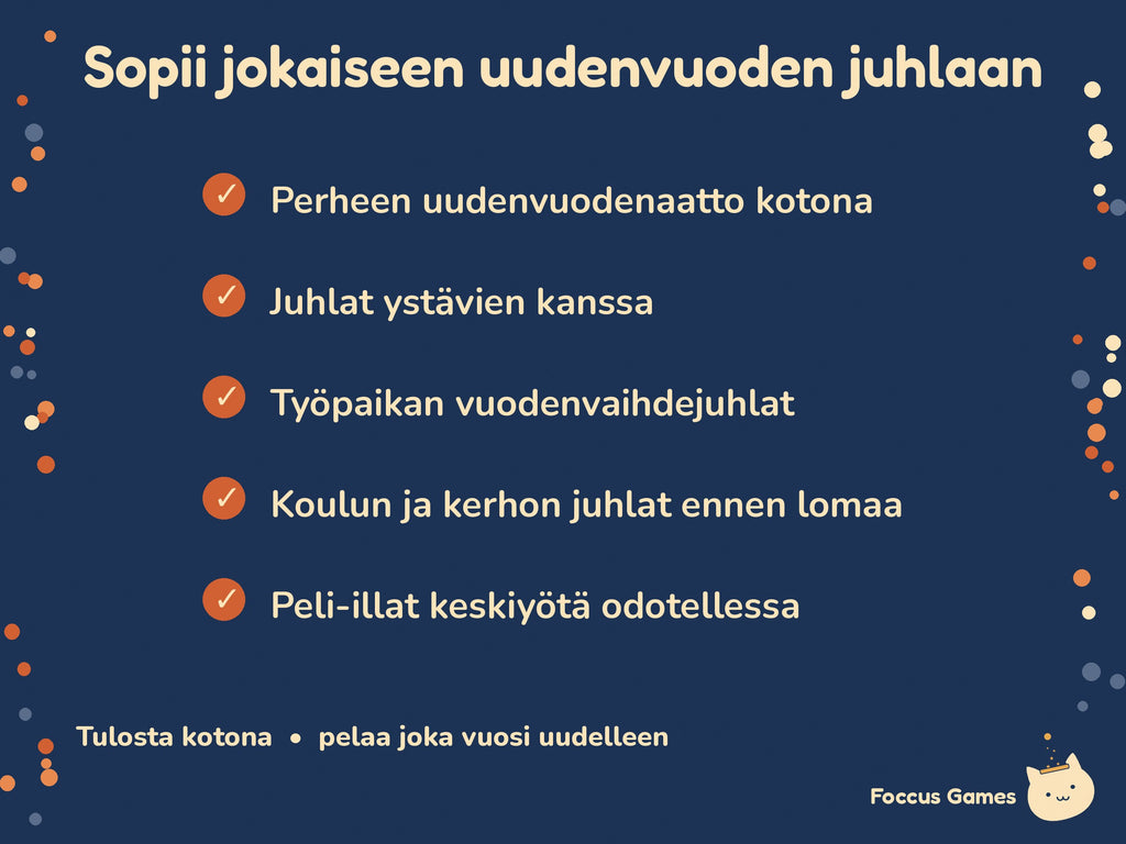 Uudenvuodenaaton pelipaketti