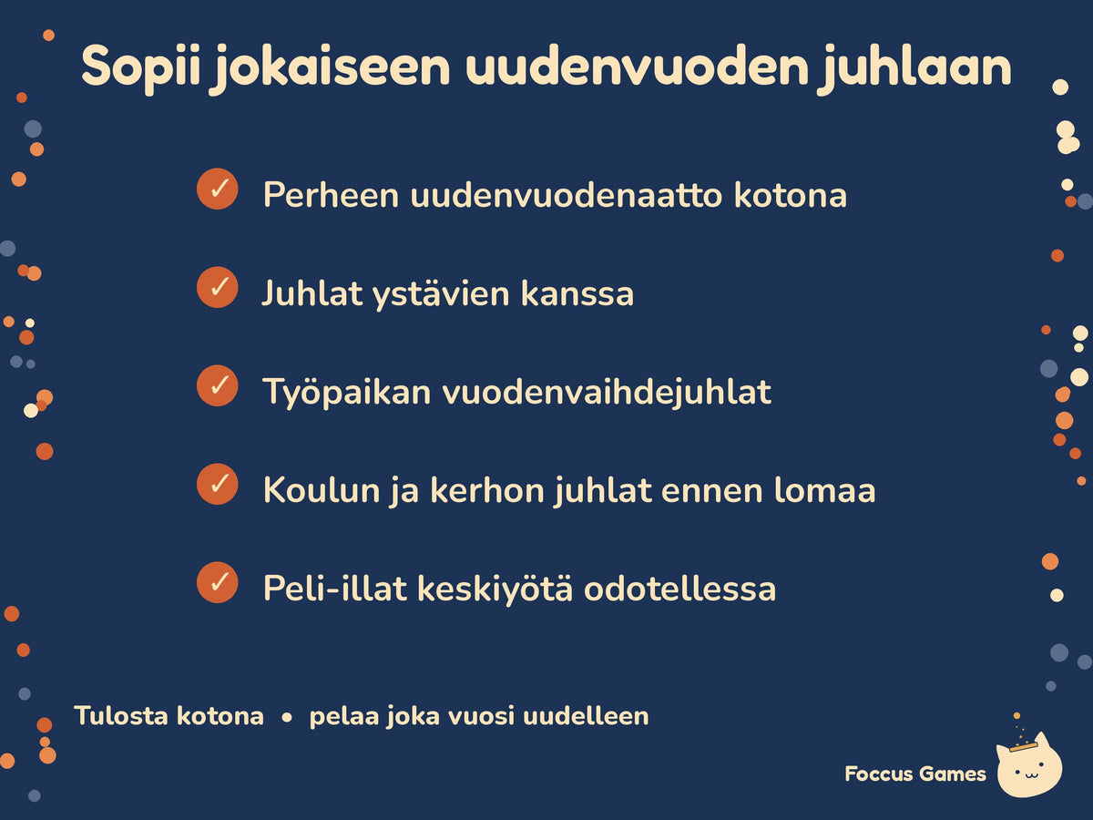 Uudenvuodenaaton pelipaketti
