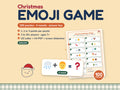 Christmas Emoji Game printable – 100 emoji puzzles